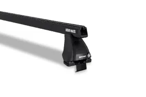 2 Barras de techo Rhino Rack Havy Duty 2500 Negras para FORD Ranger PJ/PK 07-11