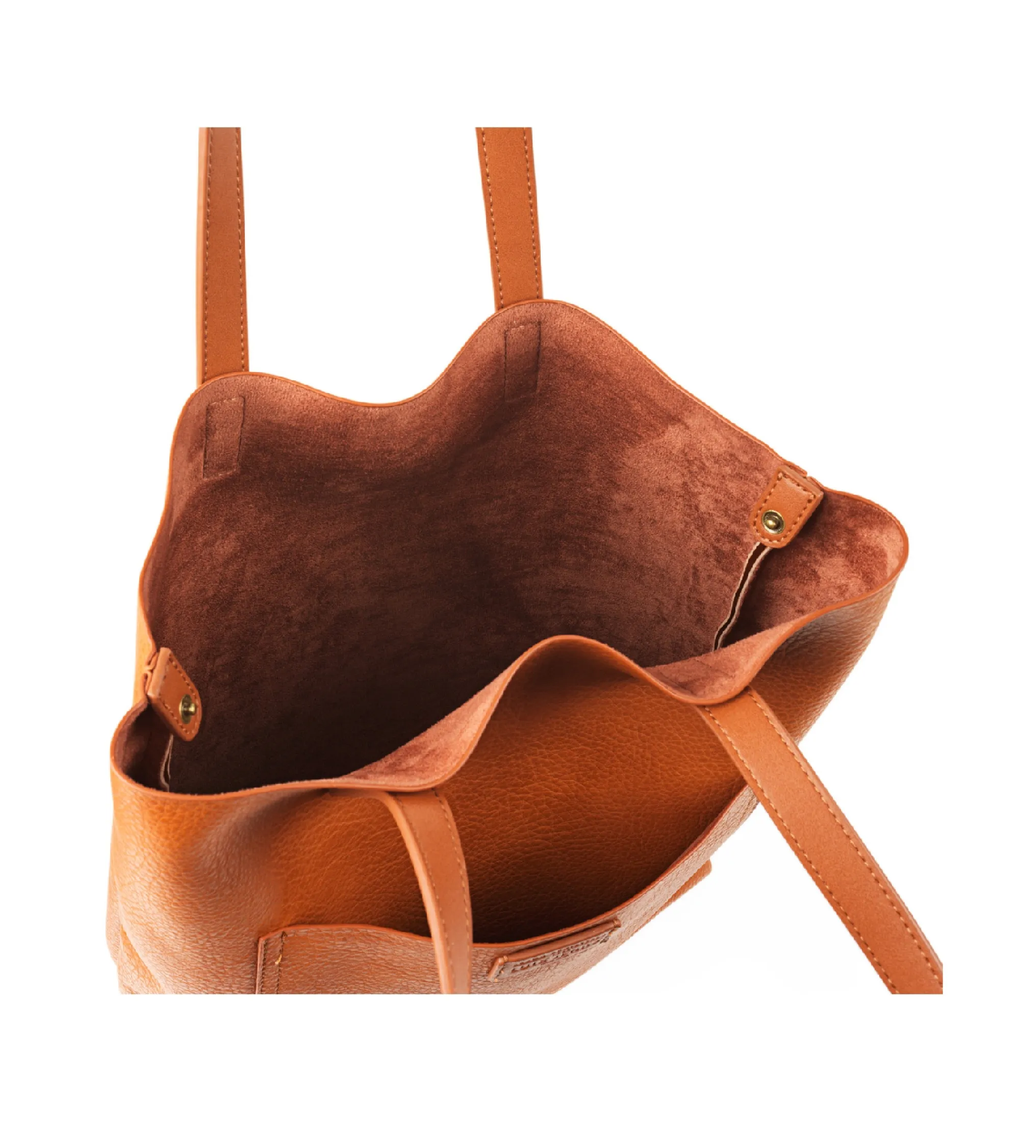Bolso shopper 319481 marrón
