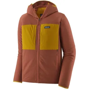 Chaqueta polar senderismo PATAGONIA M'S R2 TECHFACE HOODY BURL RED