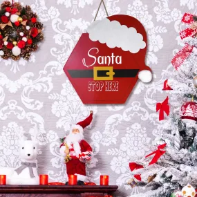 Decoración Colgante con Diseo de Santa Claus