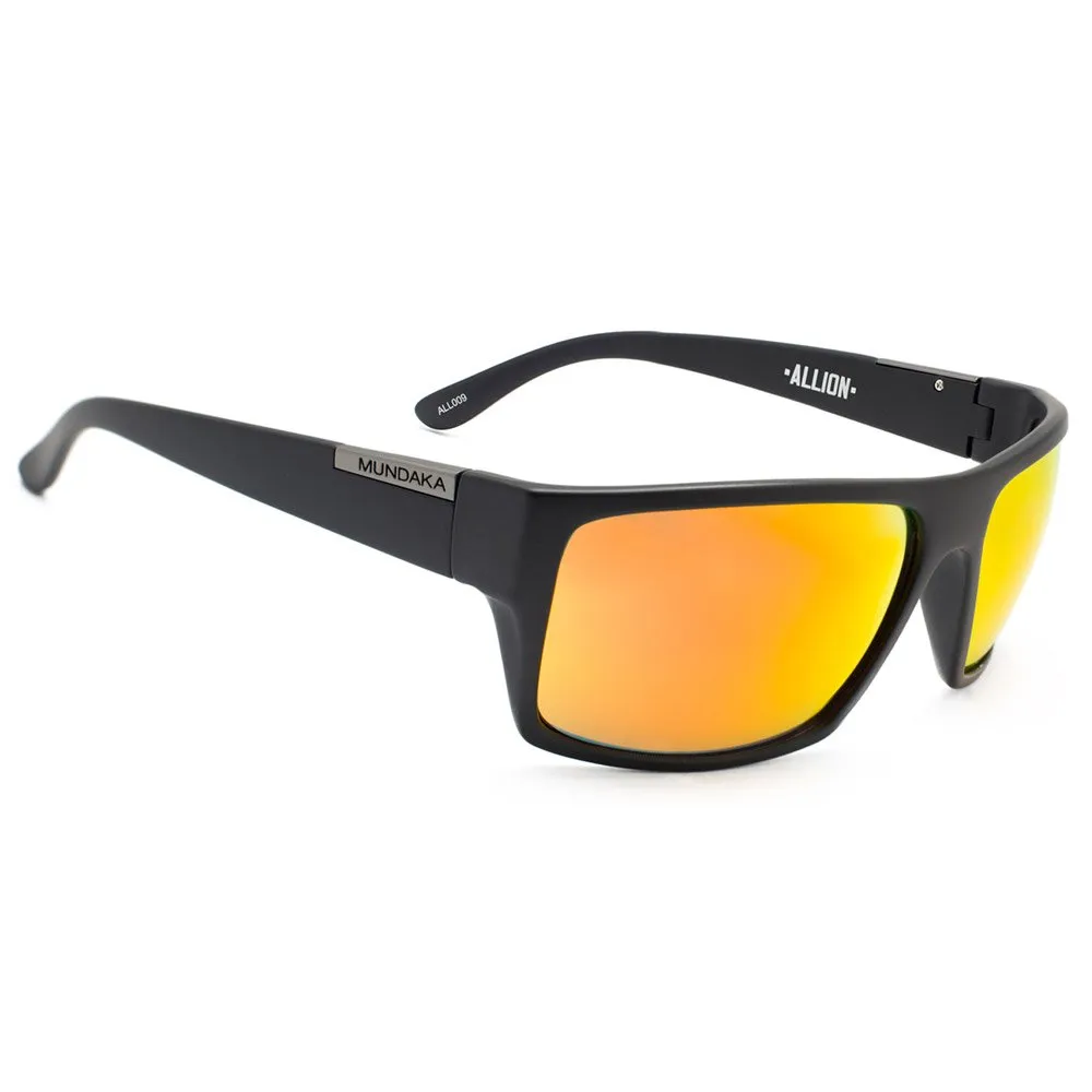 Gafas Mundaka Optic Allion Matte Black Smoke Orange Revo