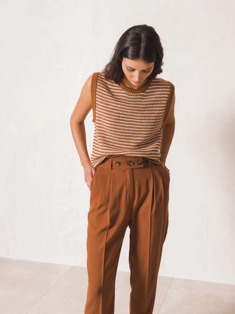 Indi & Cold pantalón clásico traje