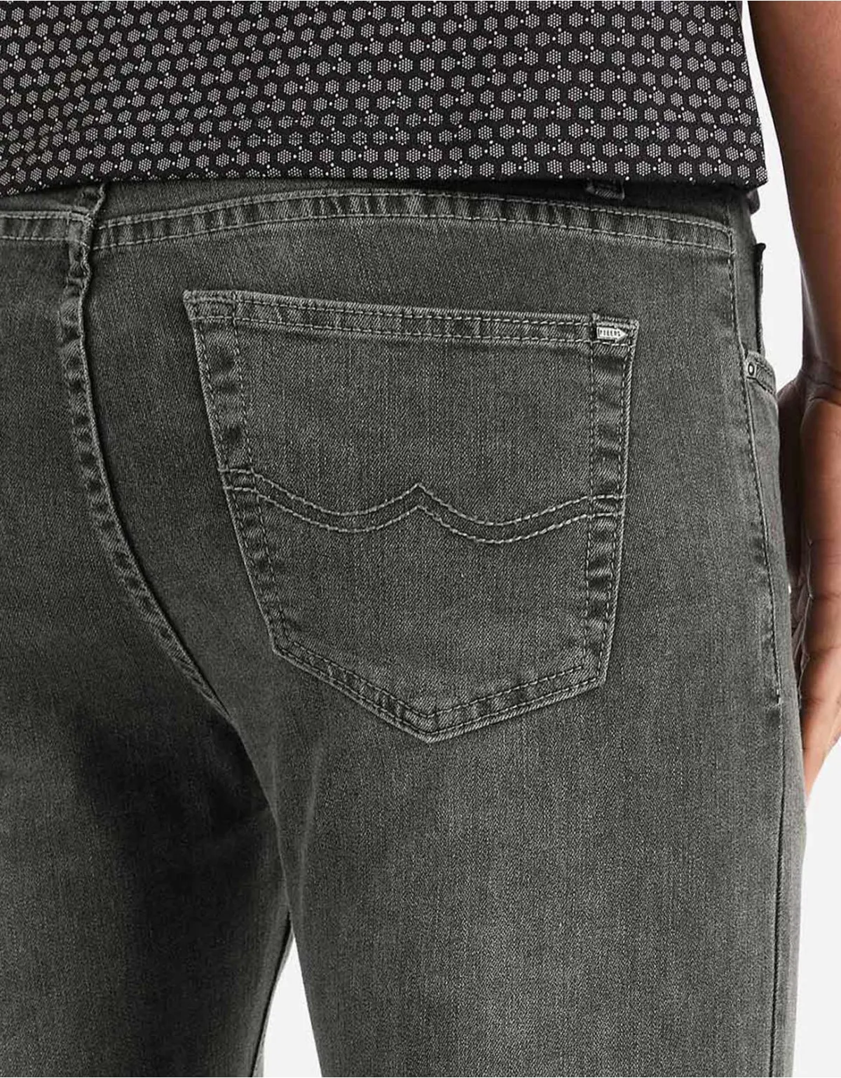 Jean Kurax slim fit negro