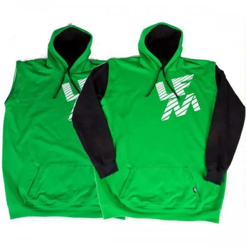 LFM Vest Hoodie Verde