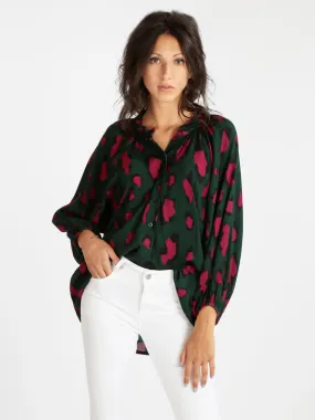 Miho'S Camisa de mujer con mangas murciélago