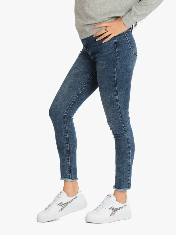 New Collection Jeans mujer push-up flecos