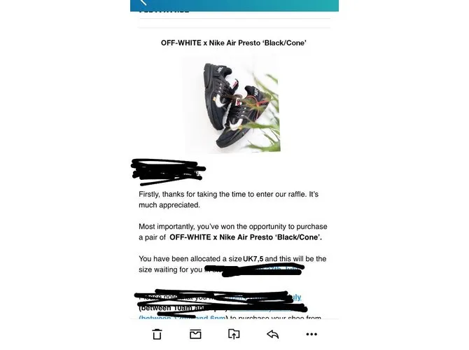 Off White zapatillas Negro 