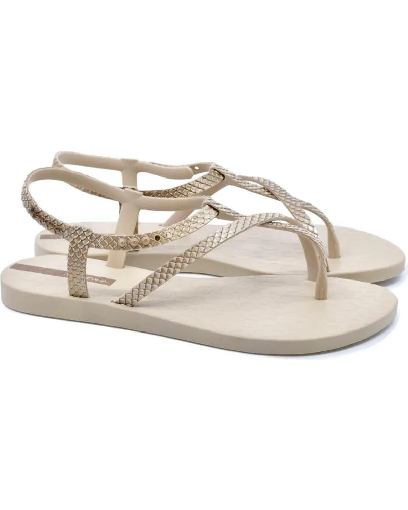 Sandalias IPANEMA  de Mujer y Niña CHANCLAS DE MUJER  BEIGE