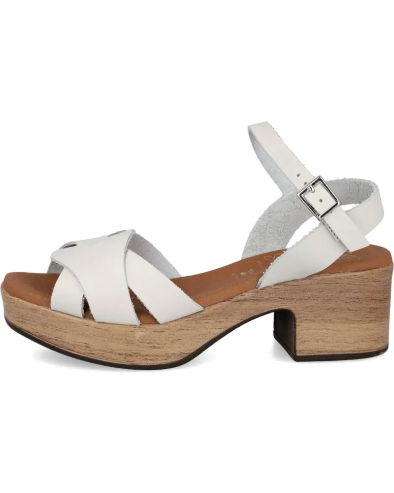 Sandalias OH MY SANDALS  de Mujer 5384 SANDALIAS DE TACON MEDIO MUJER  HIELO