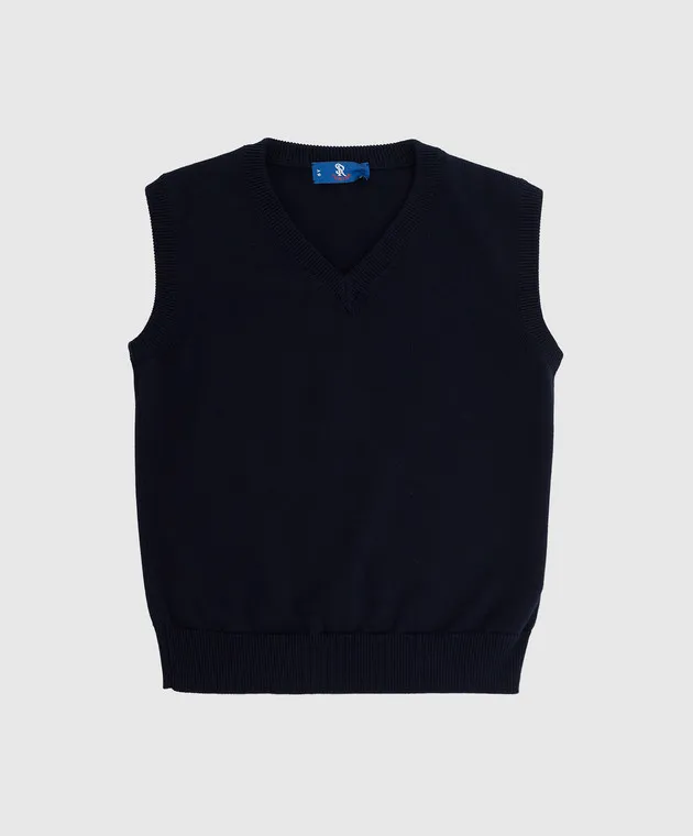 Stefano Ricci Children's V-neck vest