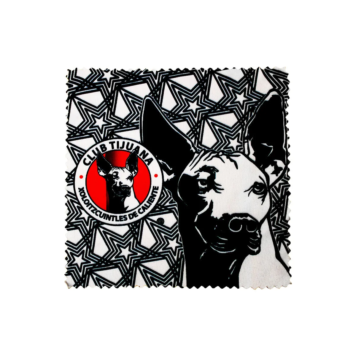 TOALLA DRY LENTES HERMOSO ESTRELLA BLANCO Y NEGRO