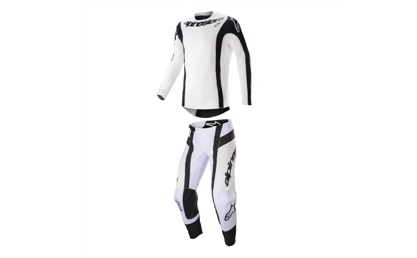 Traje Alpinestars Techstar Arch Blanco Negro