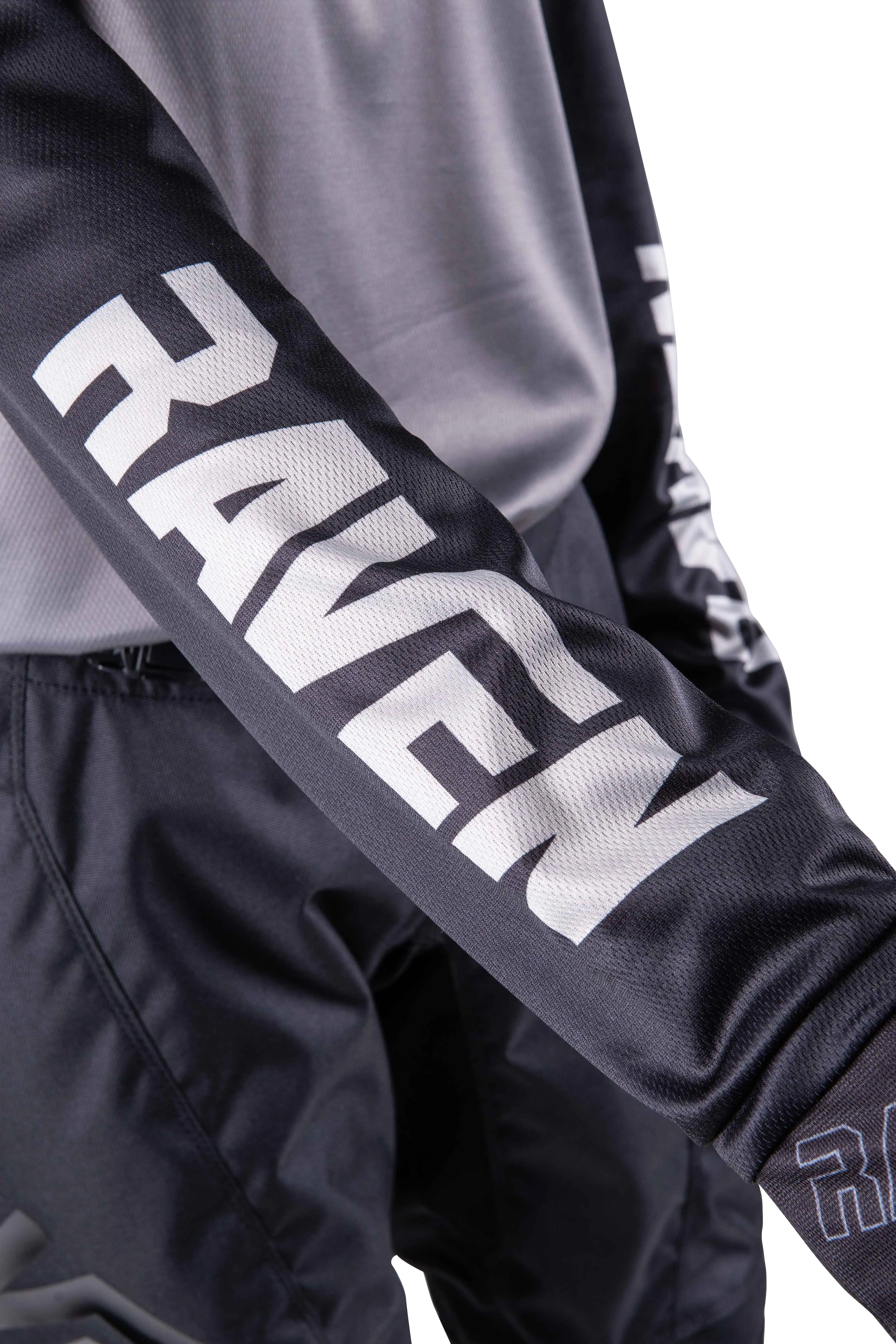 Traje de Cross Niño  Raven Rival Titan Gris-Negro